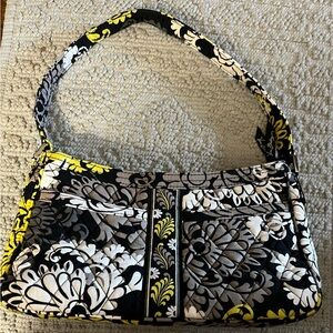 Vera Bradley Piccadilly Plum Small Shoulder Bag Purse Handbag 7" 11"